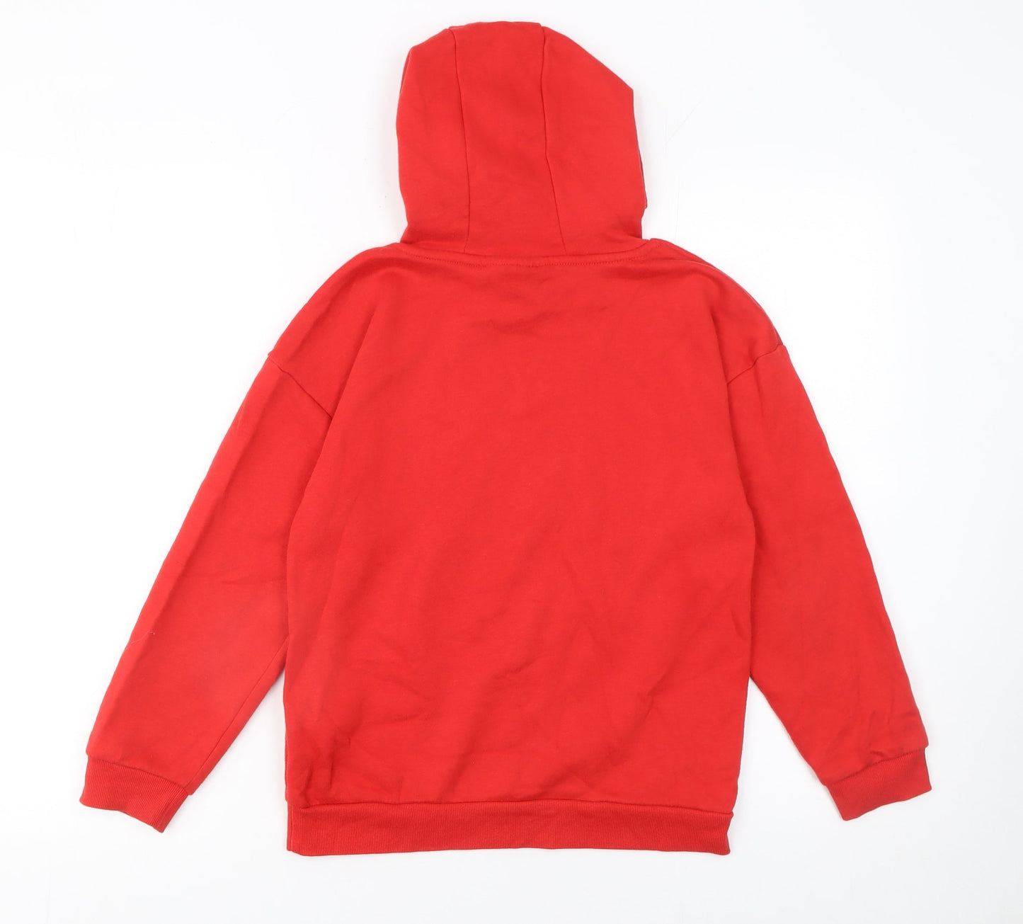 Sonic The Hedgehog Boys Red Hoodie 10 Years Pullover Graphic Print