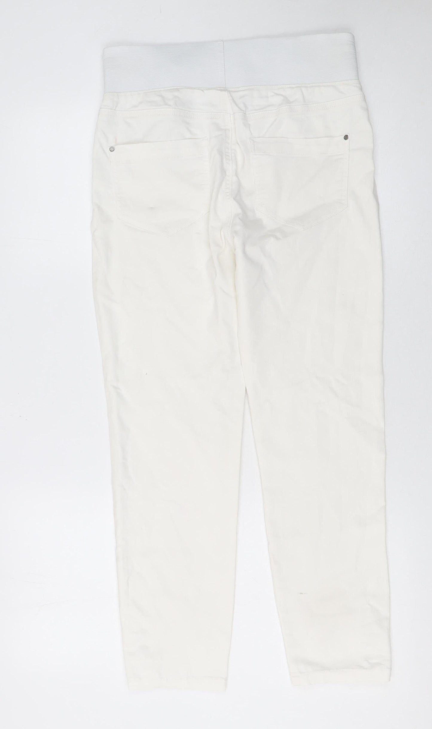 FREE/QUENT Women’s White Jegging Style Slim Fit Trousers Size S