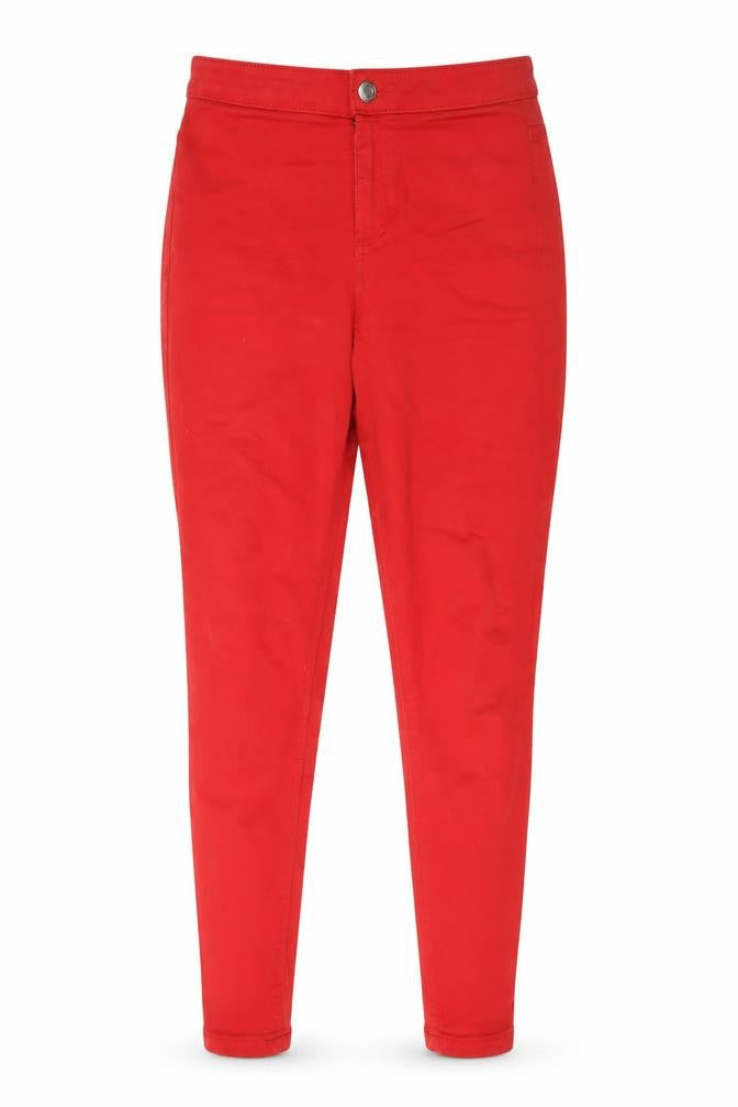 Marks & Spencer Women Red Size 10 Super Skinny Stretch Jeans