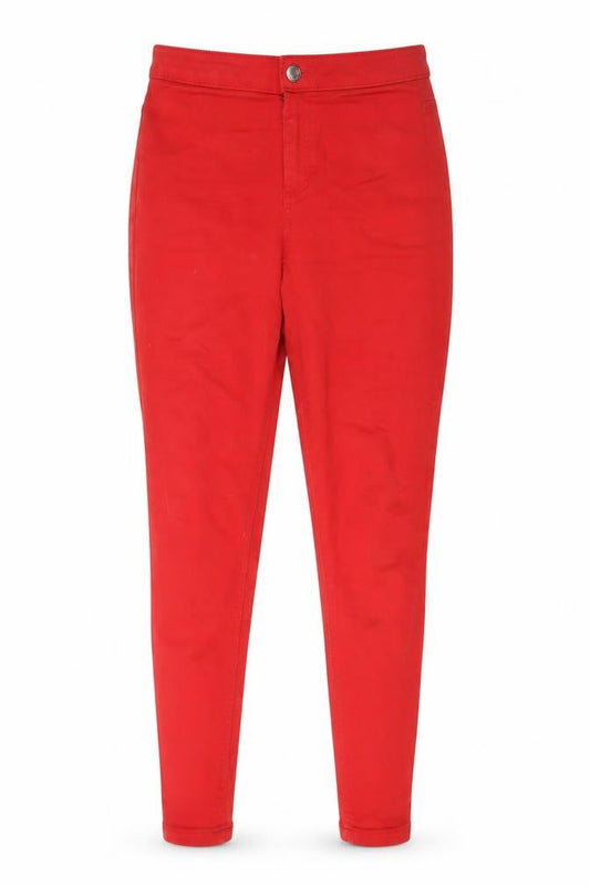 Marks & Spencer Women Red Size 10 Super Skinny Stretch Jeans