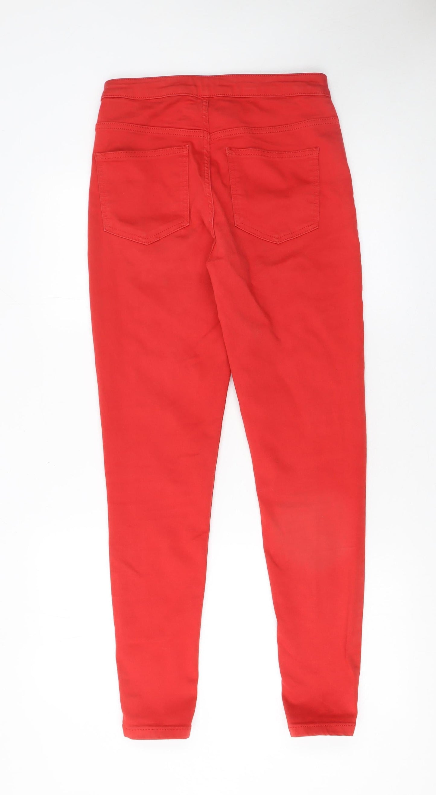 Marks and Spencer Women Red Size 10 Super Skinny Stretch Jeans