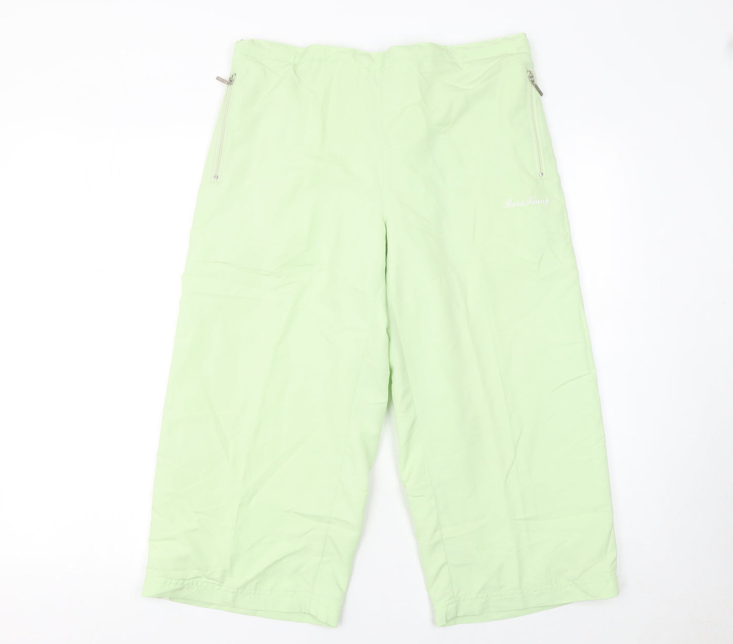 BackSwing Womens Green Size 14 Cargo Wide-Leg Sports Trousers