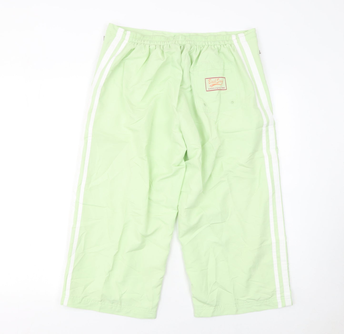 BackSwing Womens Green Size 14 Cargo Wide-Leg Sports Trousers