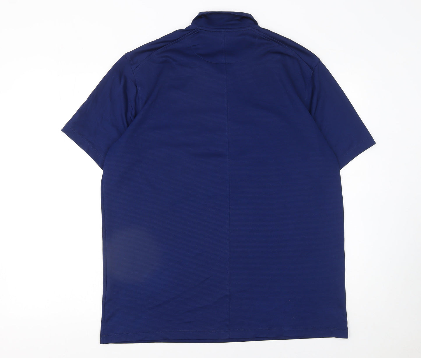 Nike Men's Blue Dri-Fit Polo Shirt Size L Regular Fit
