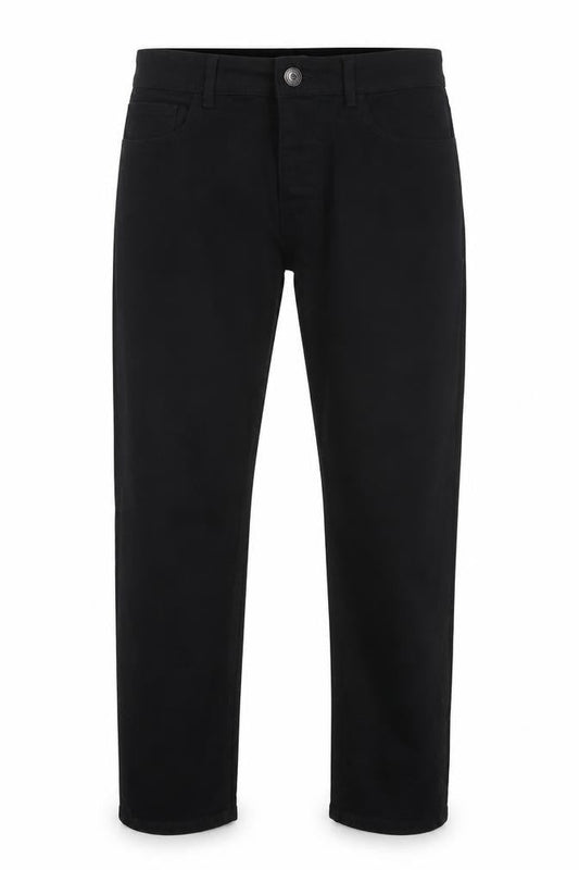 Denim Co Men’s Black Straight Fit Stretch Jeans W32 L30