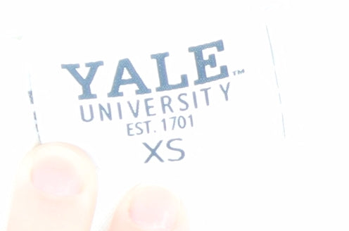 Yale University White Crew Neck Pullover Sweatshirt XS Women's Casual