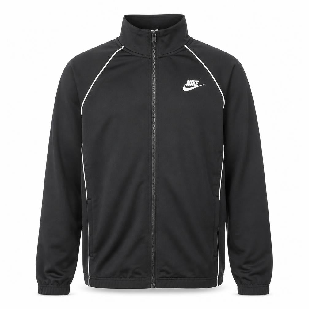 Nike Men's Black XS Track Jacket Full Zip Athletic Polyester