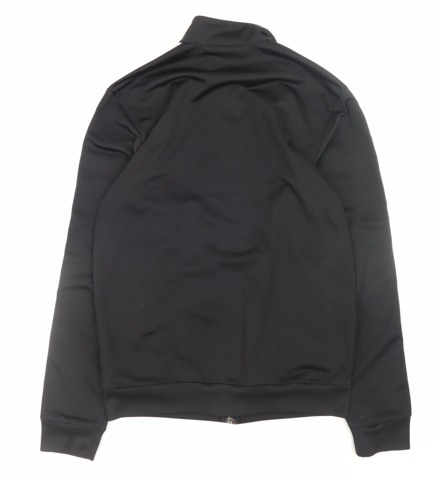 Adidas Mens Black Small Full Zip Basic Jacket Sportswear