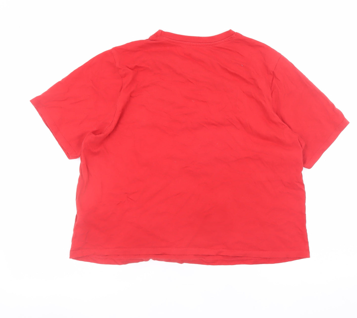 Sanrio Hello Kitty Girls Red Graphic Cotton Short Sleeve T-Shirt 12-14 Years