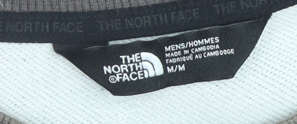 The North Face Men's Grey Crew Neck Sweatshirt M Regular Fit