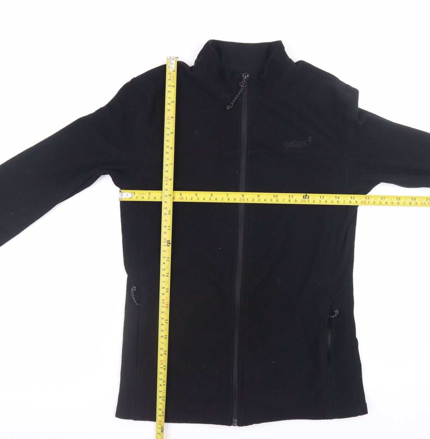 Gelert Women’s Black XS Fleece Full Zip Lightweight Jacket