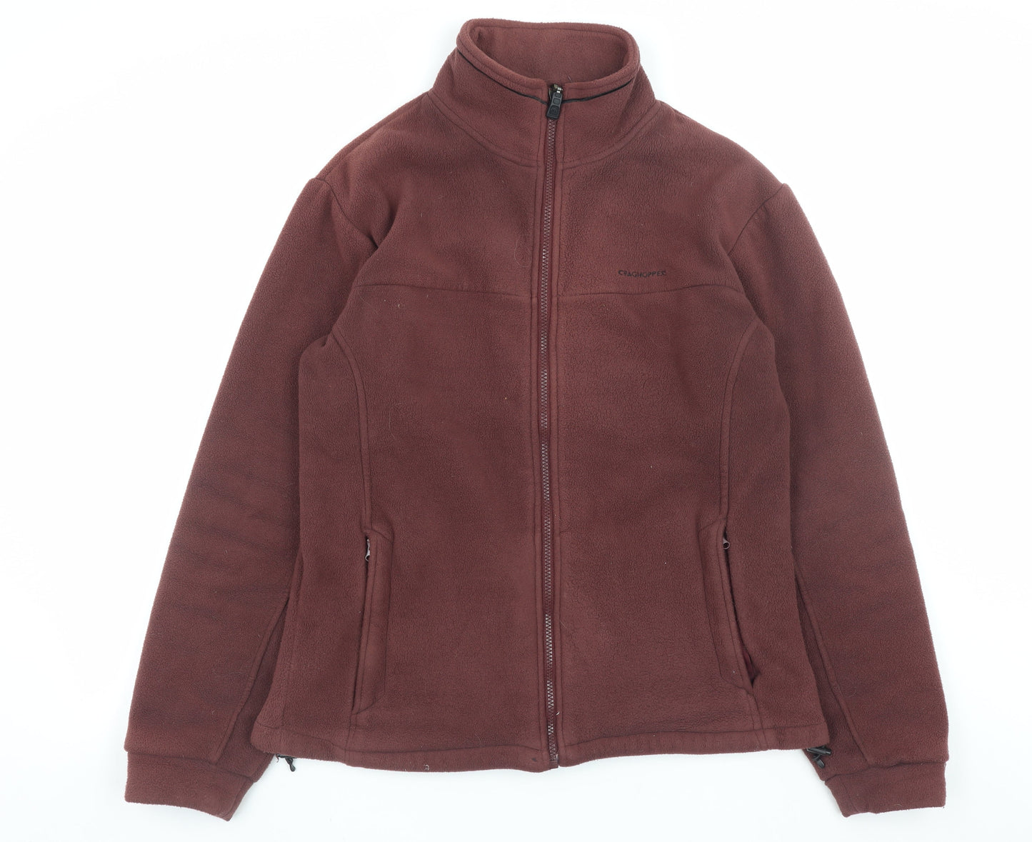 Craghoppers Women's Brown Fleece Full Zip Jacket Size S