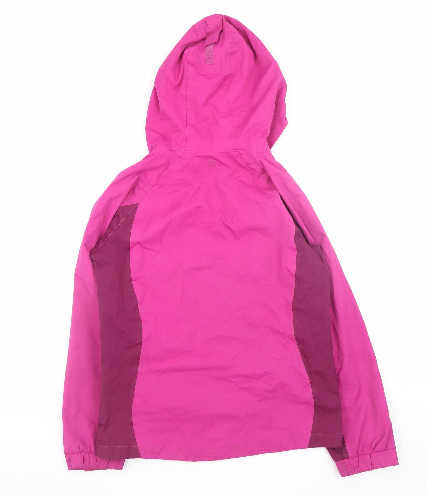 Mountain Warehouse Teens Pink Waterproof Hooded Rain Jacket 11-12 YRS