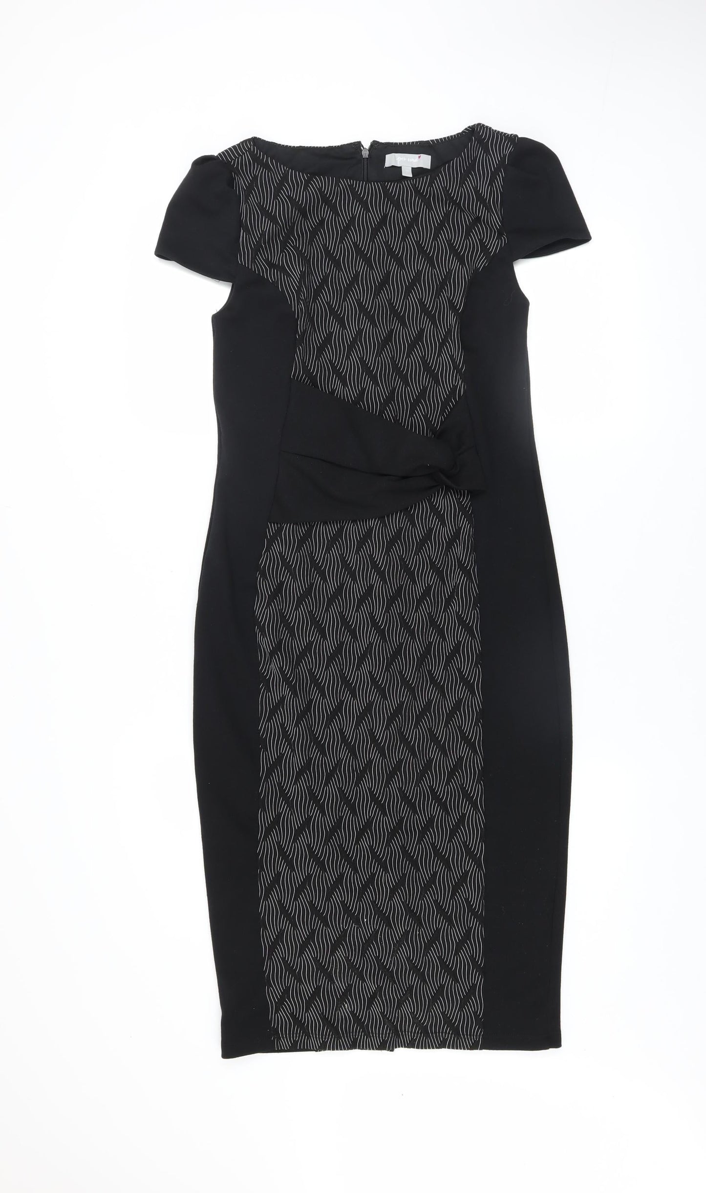 Marks and Spencer Women’s Black Size 10 Sheath Knee Length Work Dress