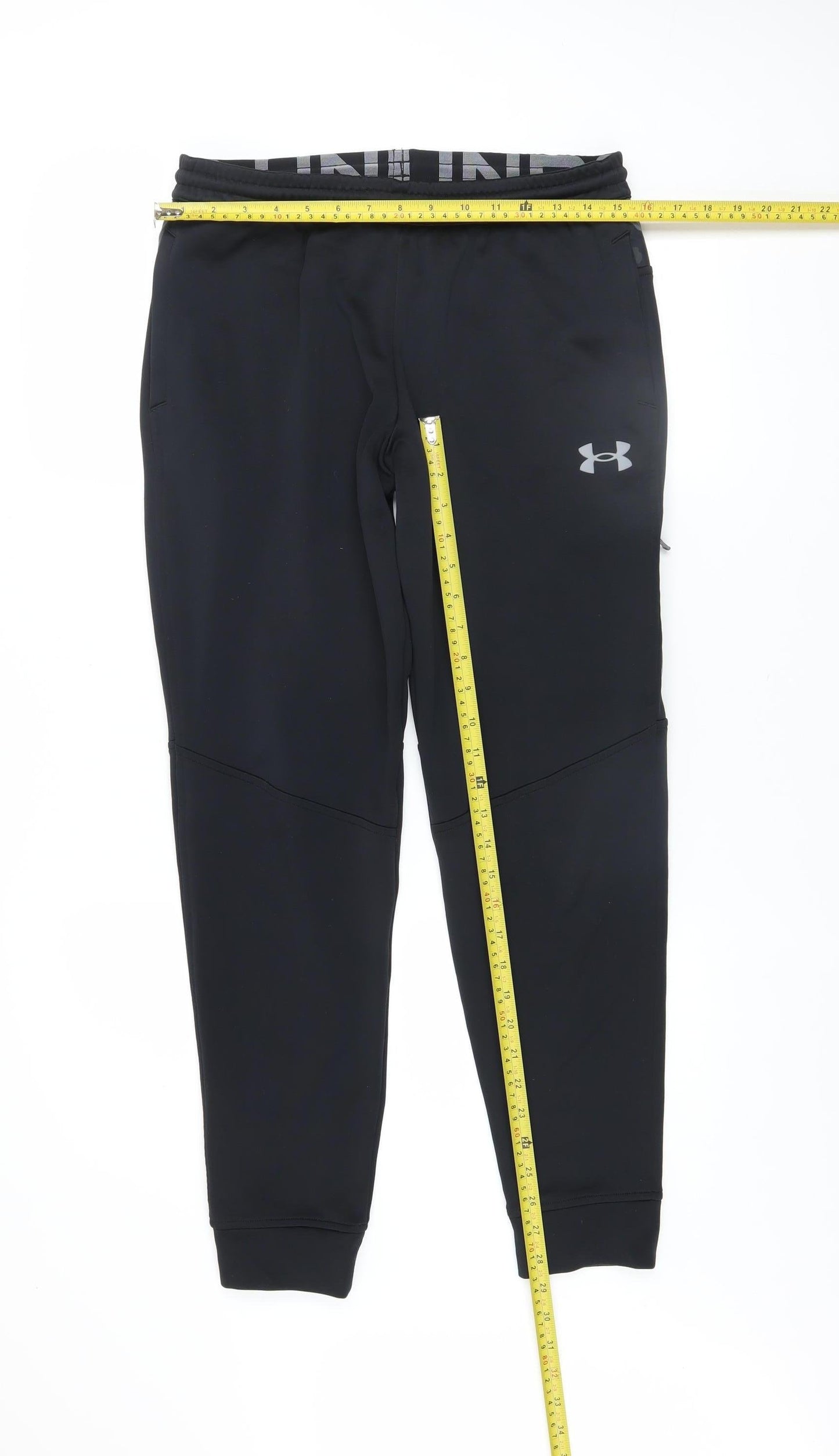 Under Armour Boys Black XL Jogger Activewear Trousers with Pockets