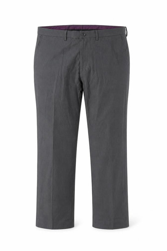 Front view of St. Bernard for Dunnes Stores Men's Grey 36L Dress Pants