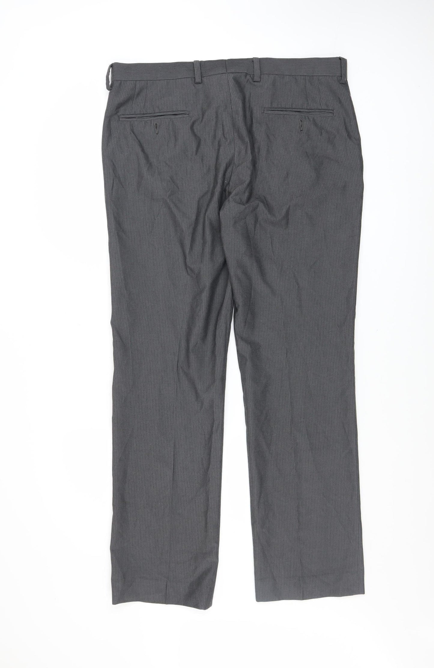 St. Bernard for Dunnes Stores Men's Grey 36L Dress Pants