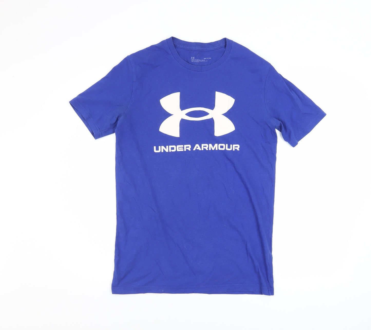 Under Armour Men's Blue Short Sleeve Crew Neck Sports T-Shirt Size S