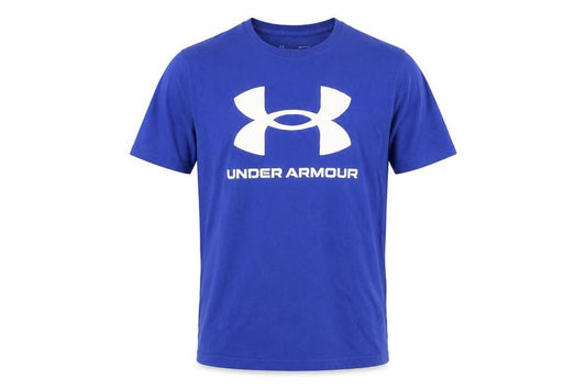 Under Armour Men's Blue Short Sleeve Crew Neck Sports T-Shirt Size S
