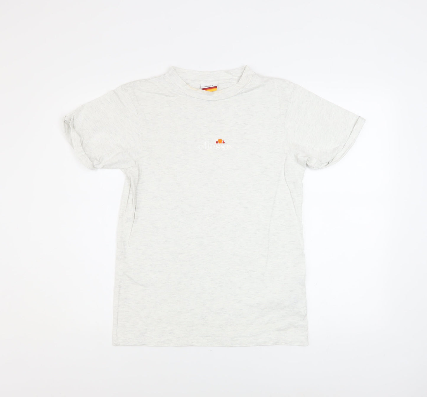 Ellesse Women's White Short Sleeve Basic T-Shirt UK 4