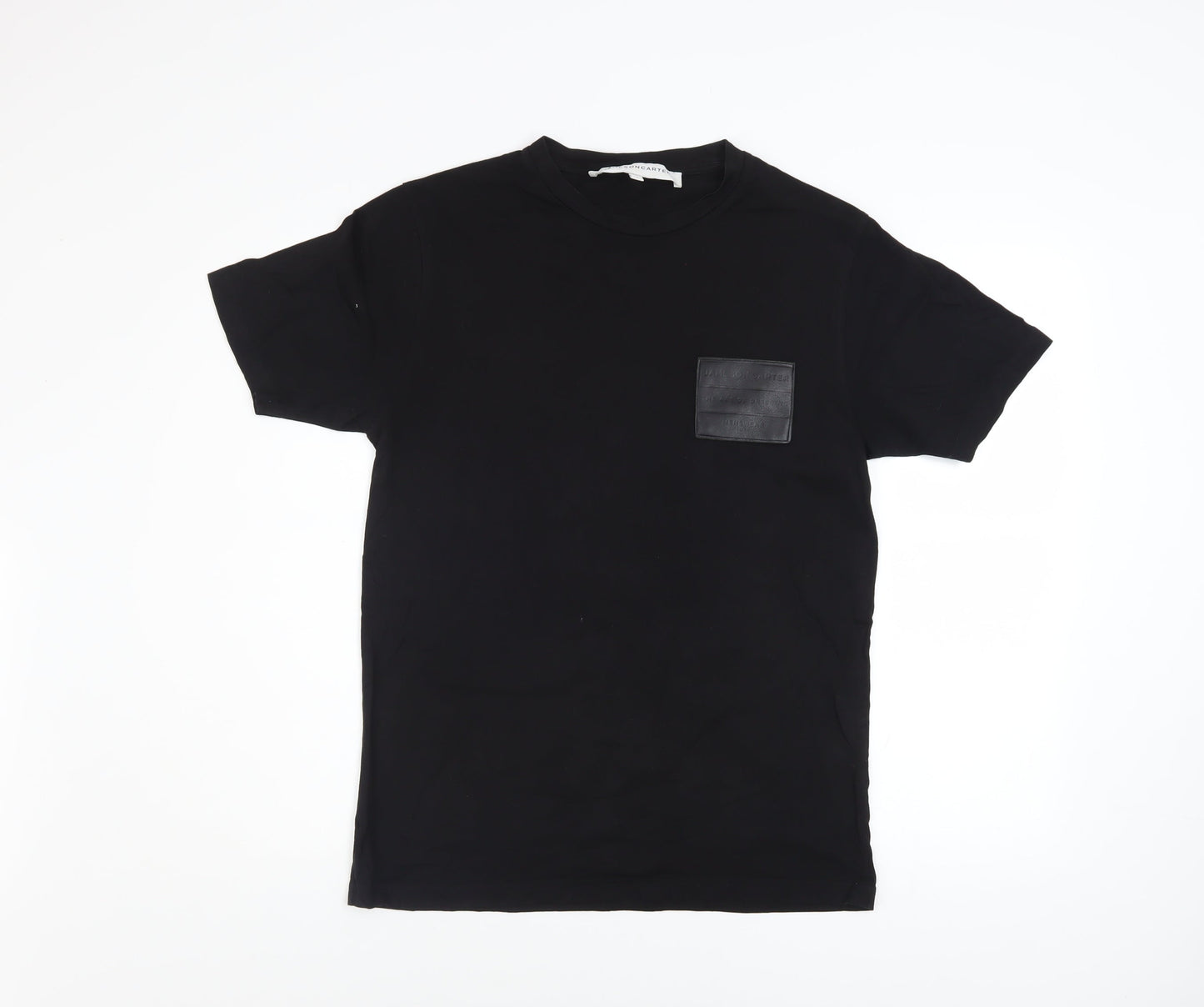 Jameson Carter Men's Black Cotton Crew Neck Short Sleeve T-Shirt Size S