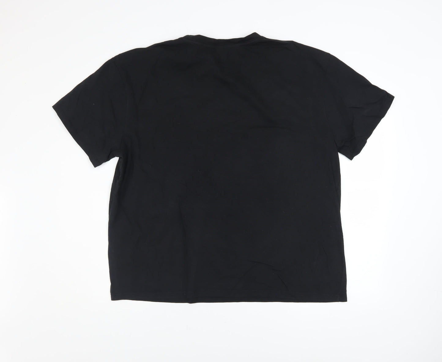 NFL Kansas City Chiefs Men's Black Cotton Graphic T-Shirt L
