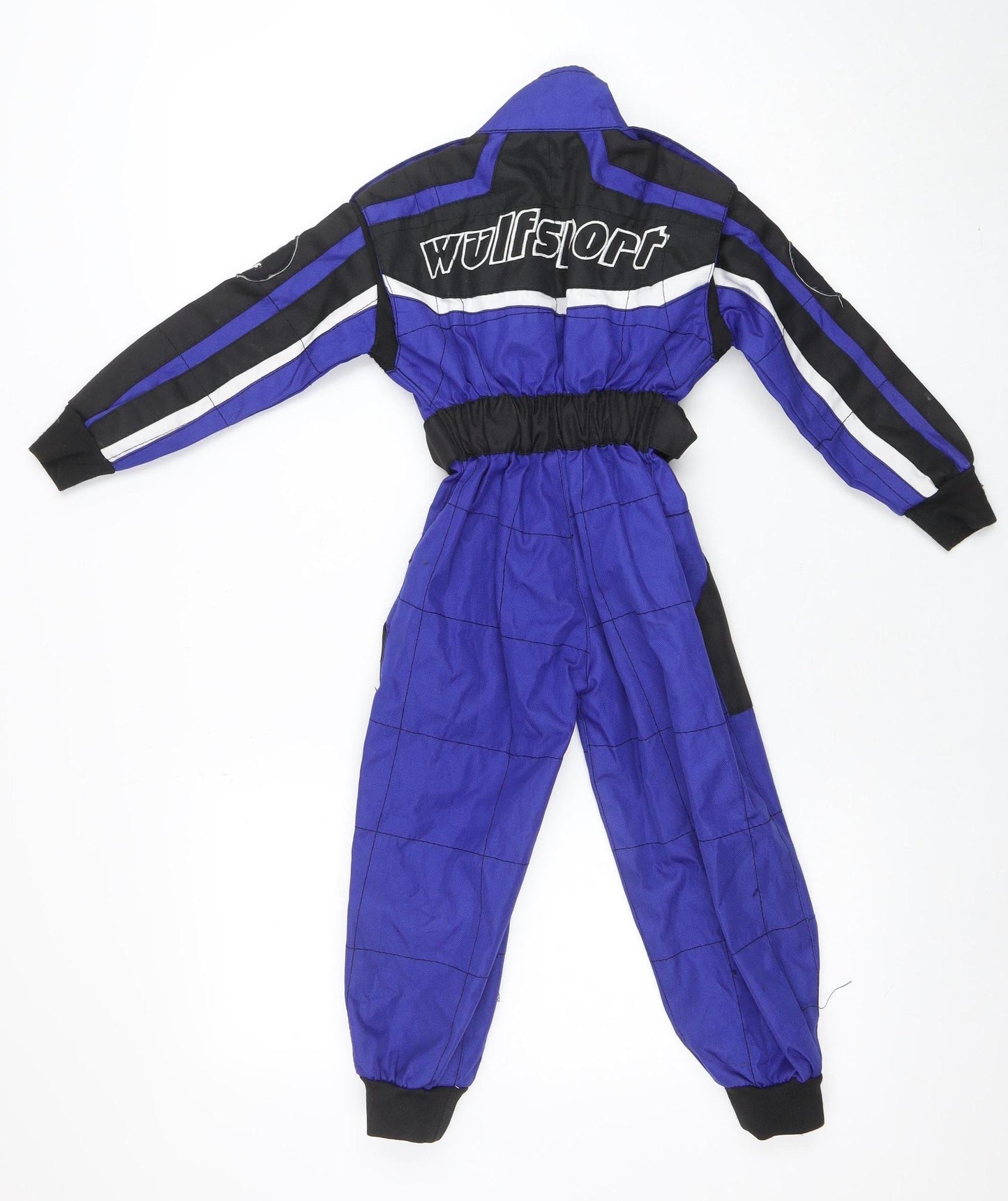 Wulf Boys Blue Black Racing Track Pants 4 Years Insulated Waterproof