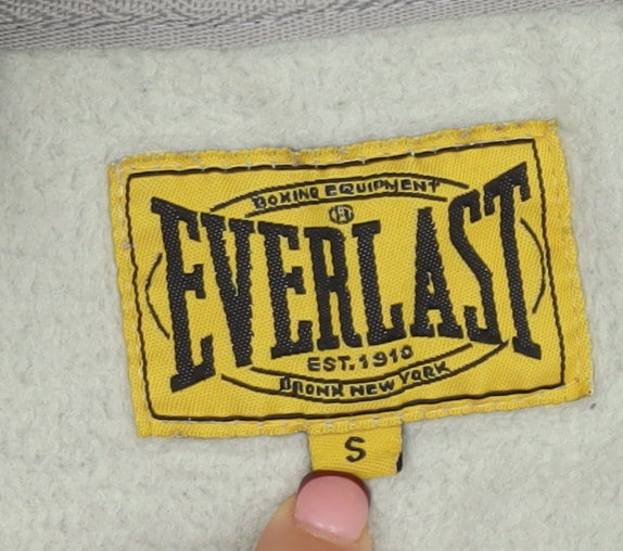 Everlast Men's Grey Full Zip Fleece Sweatshirt Size S
