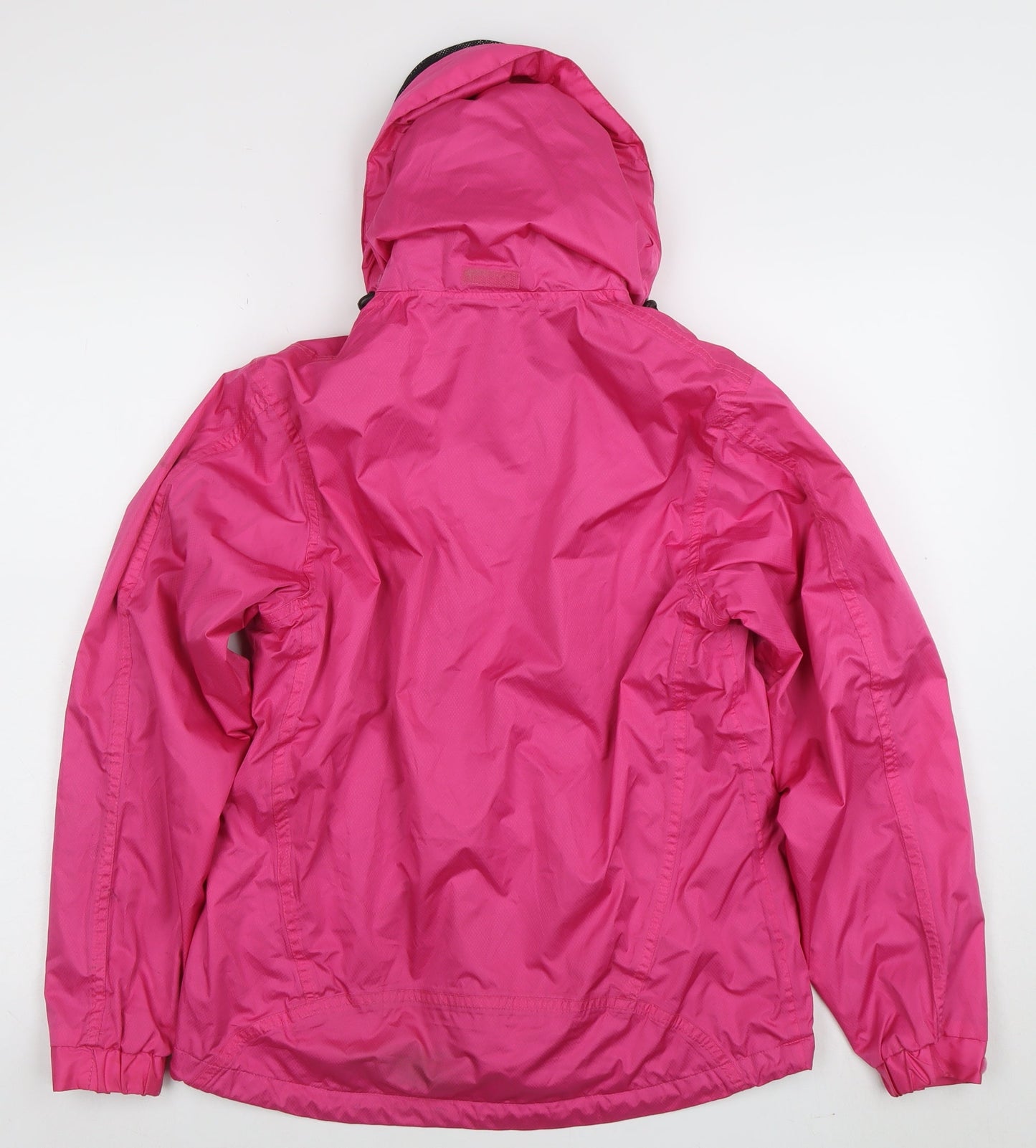 O'Neills Womens Pink Waterproof Outdoor Rain Jacket Size 12