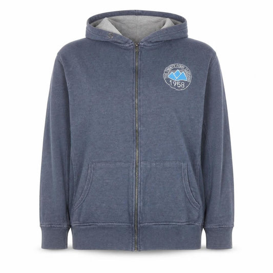 TOG24 Women's Blue Full Zip Hoodie Size 18-20 Cotton Blend