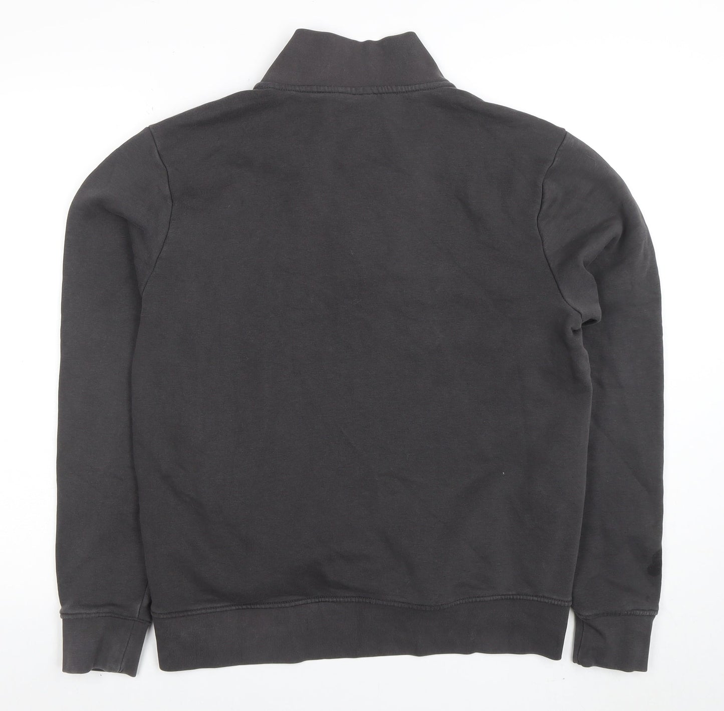 Tee Jays Men's Black 1/4 Zip Pullover Sweatshirt M