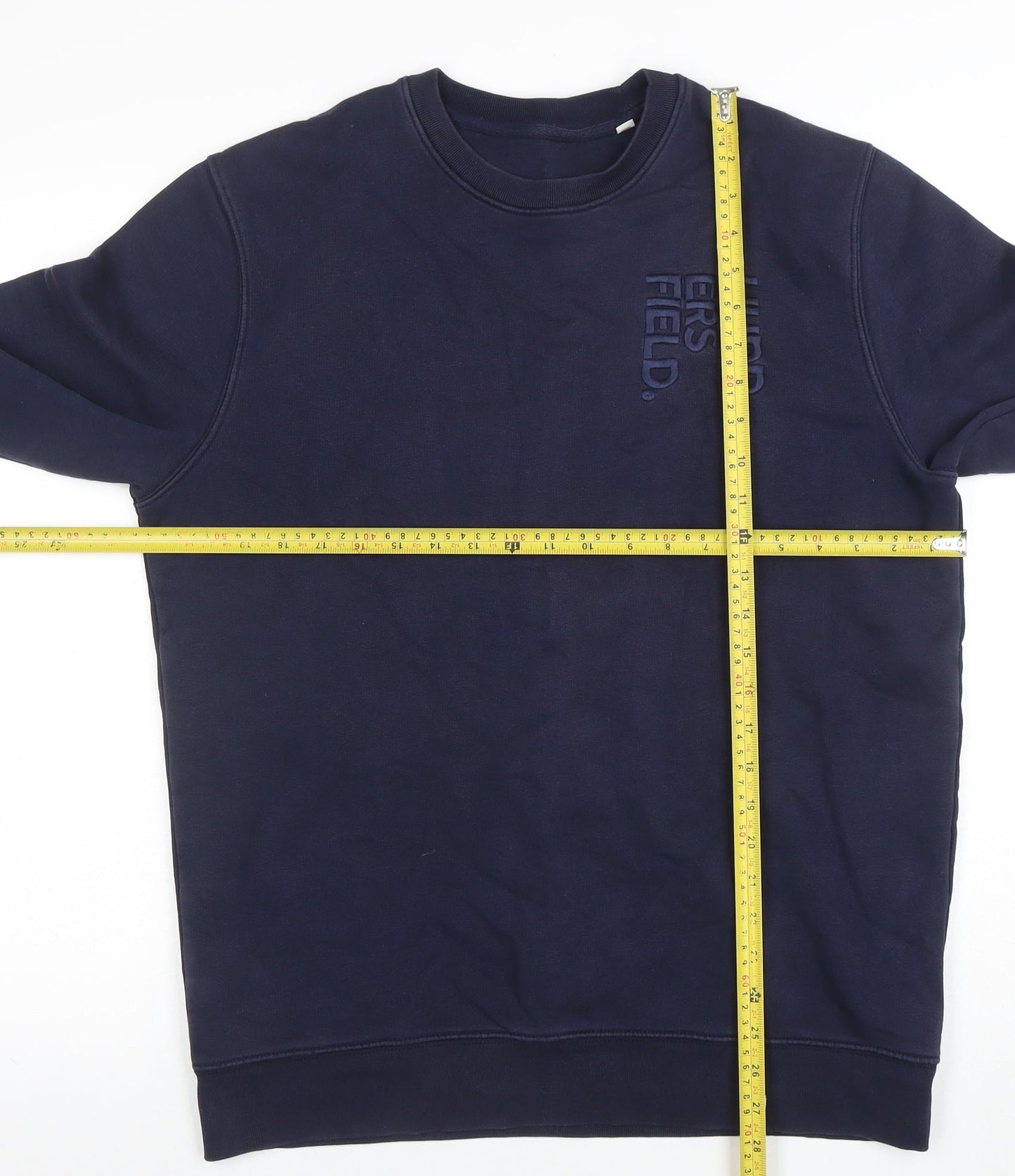 Stanley Stella Men’s Blue Crew Neck Pullover Sweatshirt Size L