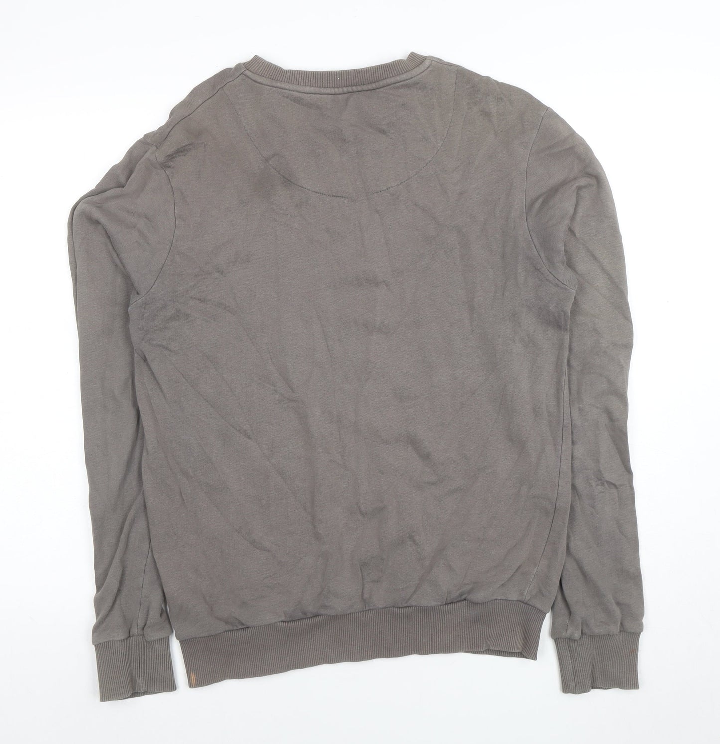 Twisted Soul Men's Grey Crew Neck Sweatshirt Size S Regular Fit