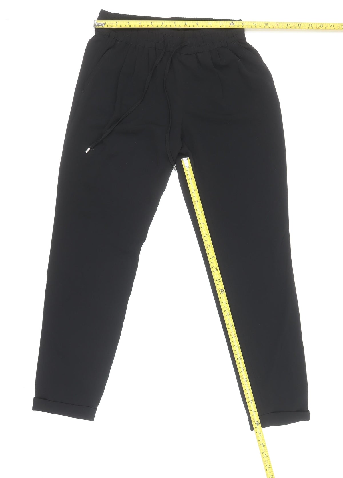 Zara Basic Women’s Black Jogger Trousers Size S Polyester