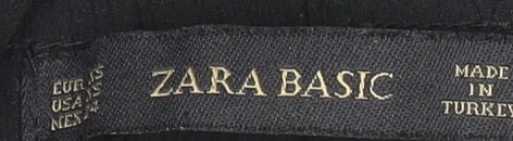 Zara Basic Women’s Black Jogger Trousers Size S Polyester