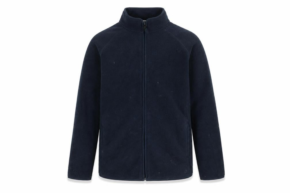 Marks & Spencer Boys Blue Fleece Full Zip Sweatshirt 11-12 Years