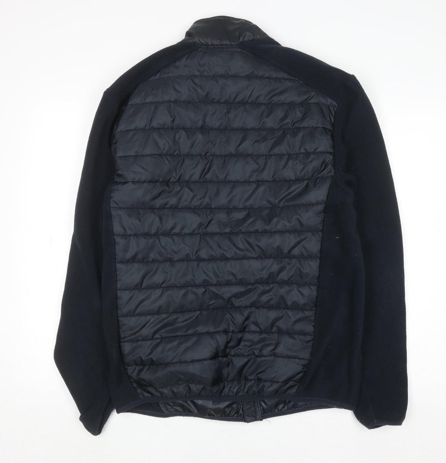 Mountain Warehouse Men's Black L Puffer Fleece Jacket Outdoor