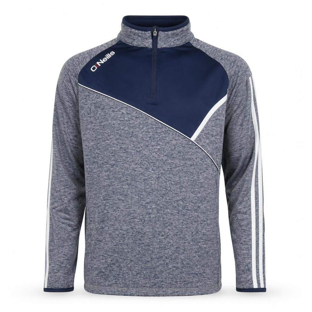 O'Neills Men's Blue 1/4 Zip Track Jacket L Athletic Fit