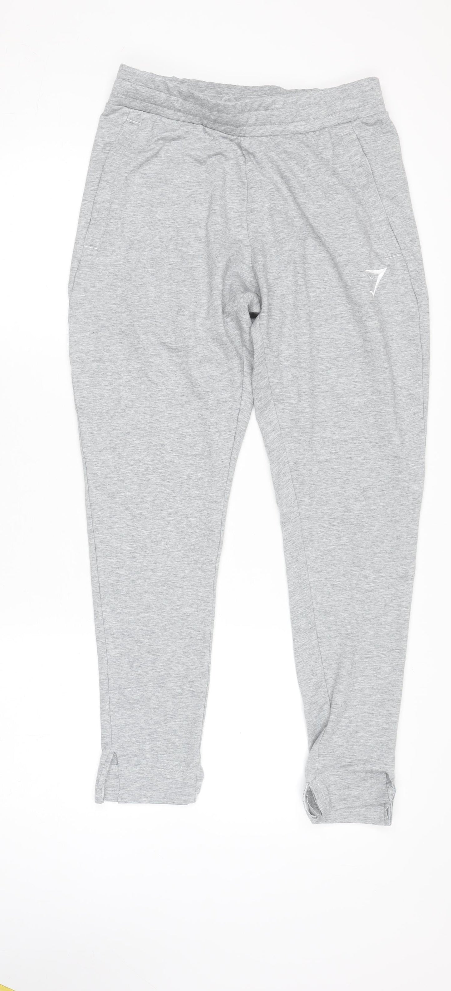 Gymshark Mens Grey XS Slim Fit Joggers Tracksuit Bottoms