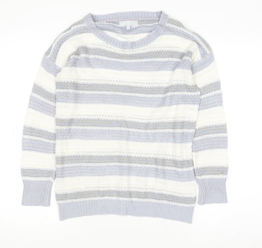 Red Herring Women’s Multicoloured Striped Knit Jumper M