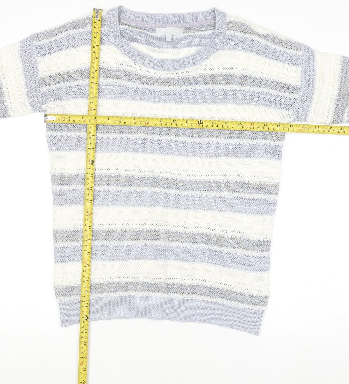 Red Herring Women’s Multicoloured Striped Knit Jumper M