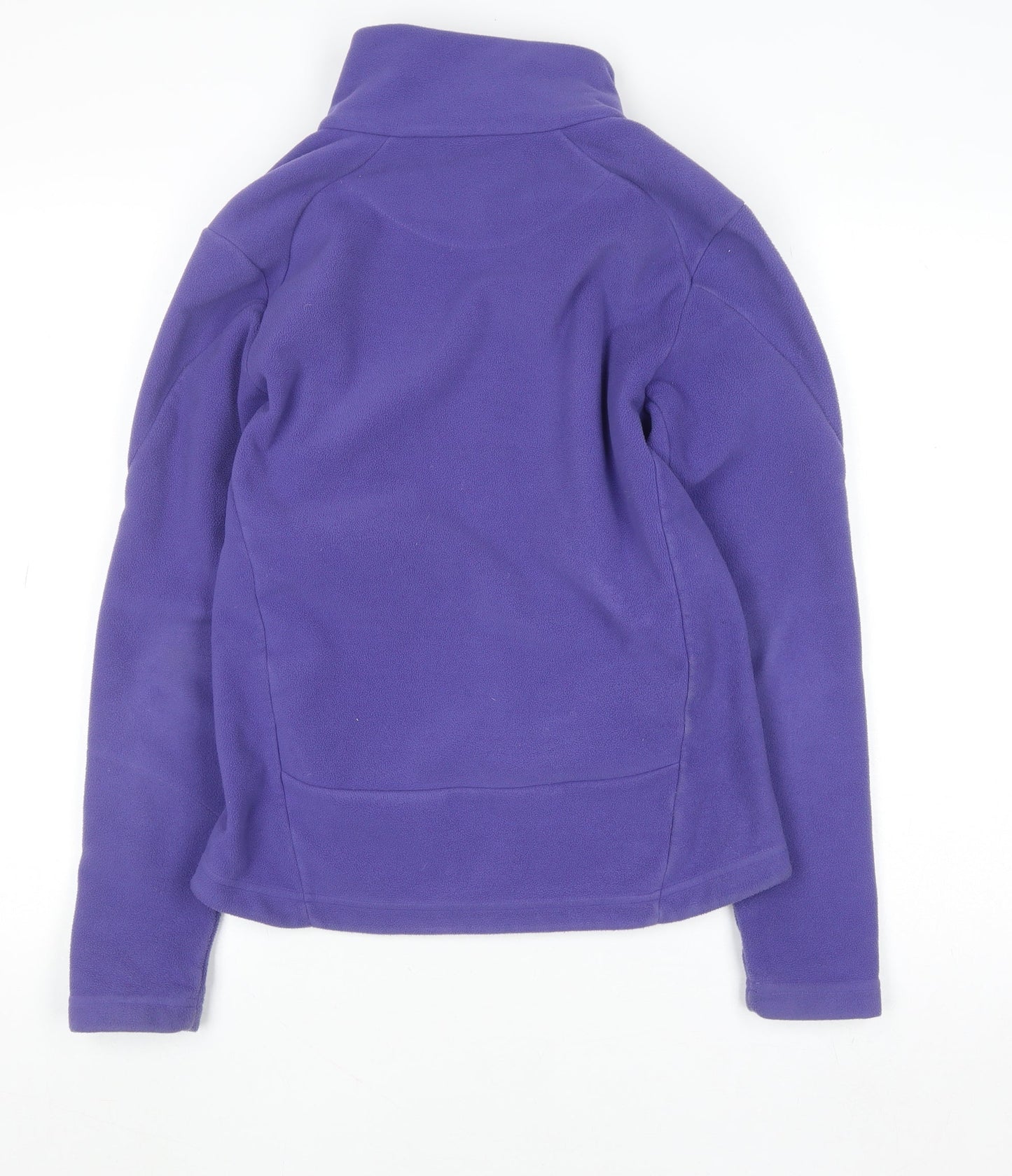 Fat Face Women's Purple Fleece Full Zip Hoodie Size 10