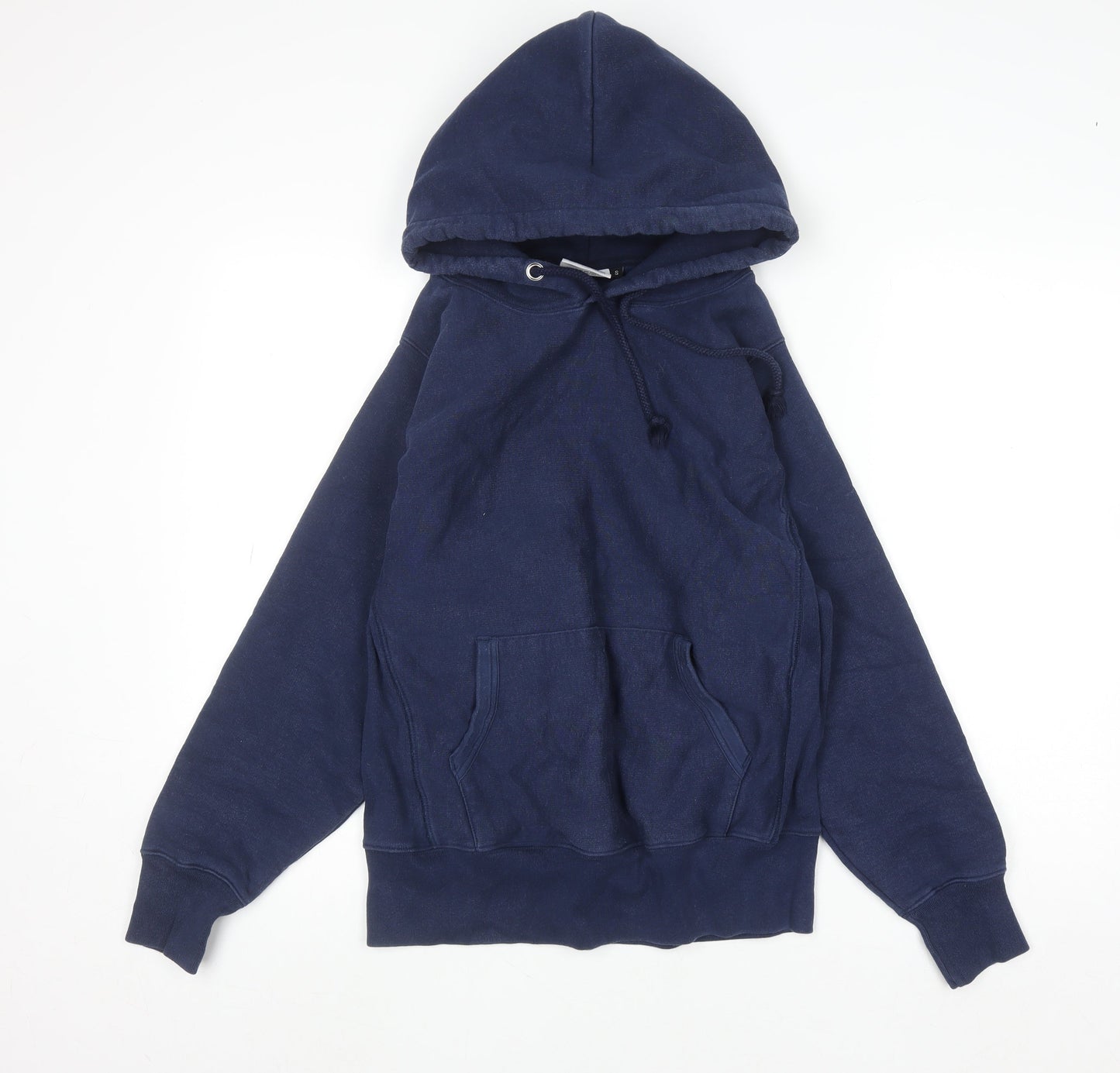 Power House Men's Blue Pullover Hoodie Size S Cotton Blend