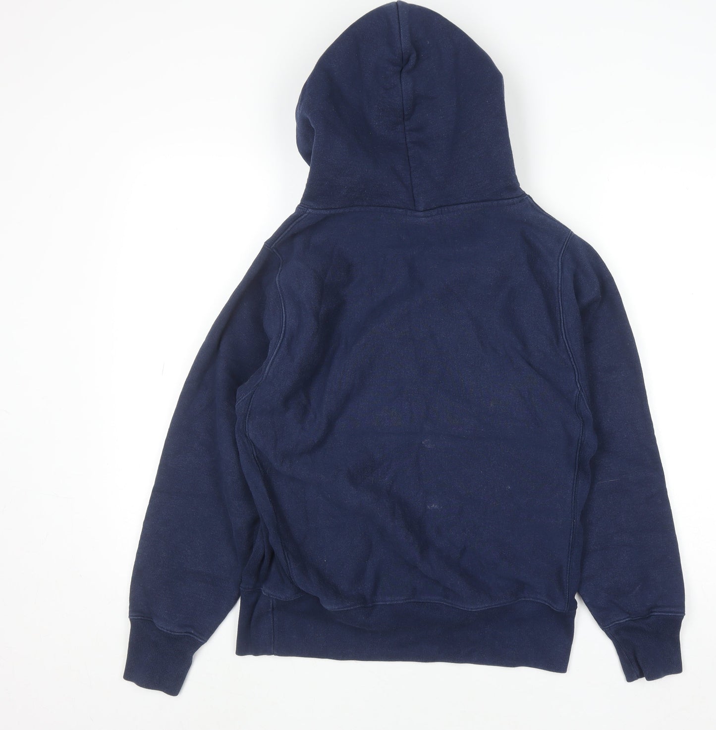 Power House Men's Blue Pullover Hoodie Size S Cotton Blend