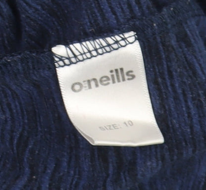 Additional view of O'Neill Women's Blue, size 10, 1/4 Zip Athletic Track Jacket