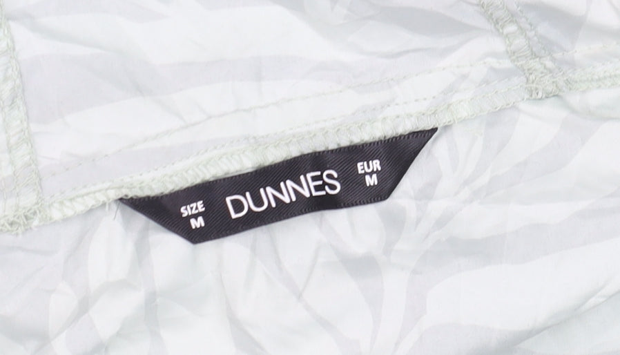 Dunnes Women’s Green Floral Hooded Lightweight Rain Coat M