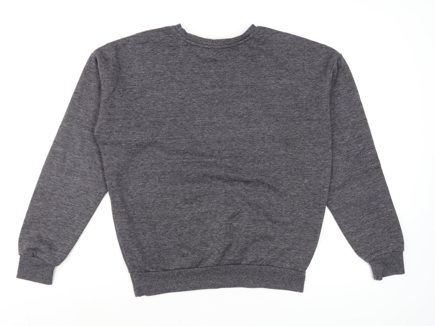 Harry Potter Boys Grey Long Sleeve Pullover Sweatshirt 2XS