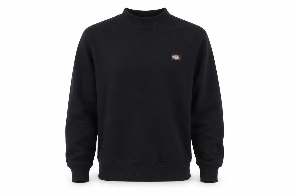 Dickies Men’s Black Small Crew Neck Pullover Sweatshirt