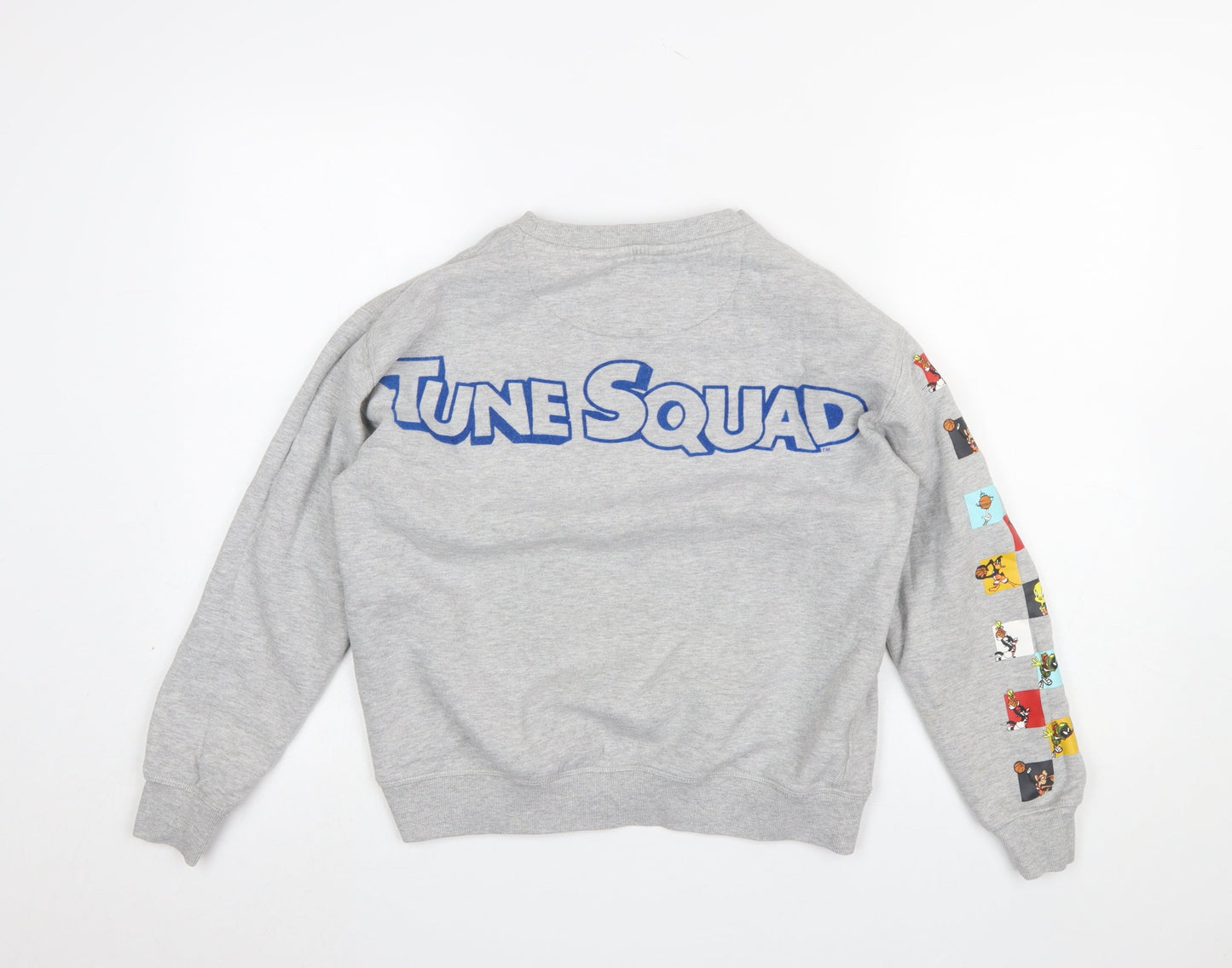 Marks and Spencer Boys Grey Space Jam Pullover Sweatshirt 11-12 Years