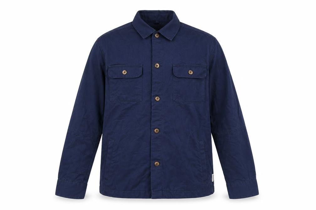 Nordam Men's Blue Cotton Twill Casual Basic Jacket Size S